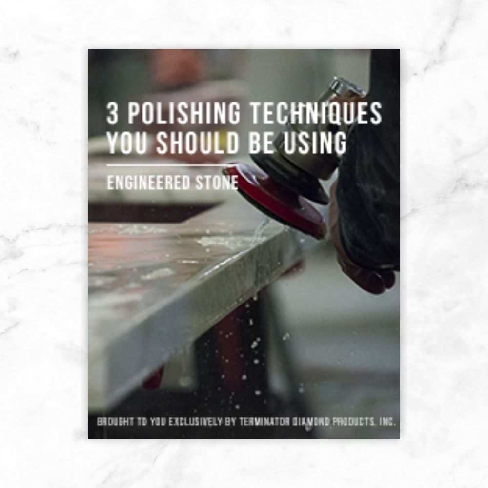 3 Techniques for Polishing Engineered Stone