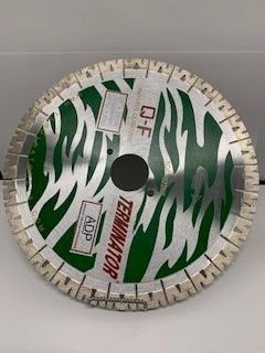 Terminator 16"x22mm NANO[QF] Silent Blade for Quartzite - Arbor 65mm + 2 Pin Hole 10.5mm