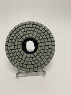 6" x 6mmH 220 Grit Terminator KO Resin Line Polish Wheel.SL
