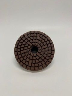 5" x 7mmH 30 Grit Terminator KO Line Polish Wheel Copper.SL