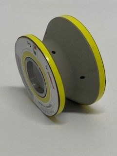 "D" Bevel to Radius: 3cm Radius 10.5 Pos.5, Crystal Polishing Wheel