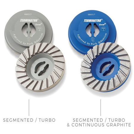 Terminator Zoom Cup Wheels for Flat Polish
