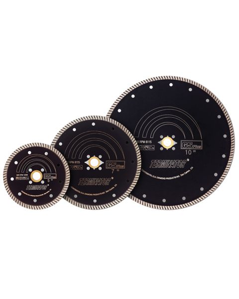 Terminator Blade Terminator G5 Super Dry Turbo Blade | Terminator Diamond Products