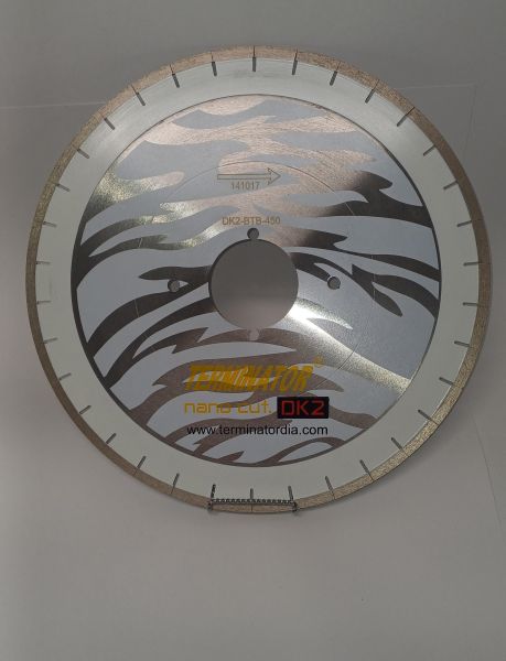 Terminator18" x 11mm Nano [DK2] Saw Blade w/ Reinforced Core - Arbor 90mm + 2 Pin Hole 10.5mm