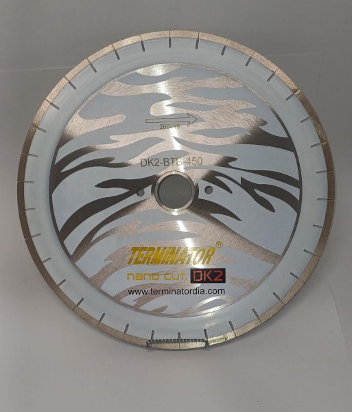Terminator18" x 11mm Nano [DK2] Saw Blade w/ Reinforced Core - Arbor 60/50
