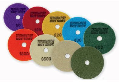 Terminator Hot Shot (Sponge) Surface Polishing Pads