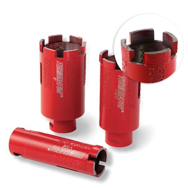 Terminator Segmented Core Drill with Side Protection