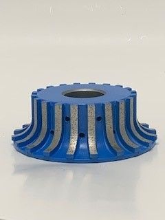 [A] 3cm Rad 15 Pos.1 - Metal Seg. Wheel - 35mm Bore - D120mm