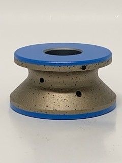 "D" Bevel to Radius: 3cm Radius 10.5 Pos. 3, Metal Continuous Zoom Wheel