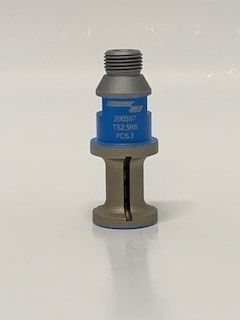 [T] 3cm Rad 6 Pos.3 - Metal Cont.+ EDM Water Channel  - 1/2 Gas Thread - D20mm