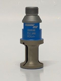 [T] 3cm Rad 6 Pos.4 - Metal Cont.+ EDM Water Channel - 1/2 Gas Thread - D20mm