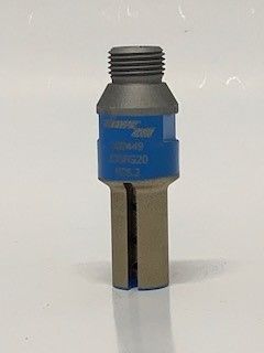 Z 35mm [20mm Dia] Pos.2 - Metal Cont.+ EDM Water Channel - 1/2 Gas Thread