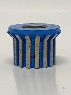 E 4cm Radius 10  Pos.1, Metal Segmented Zoom Wheel. 35mm Bore.