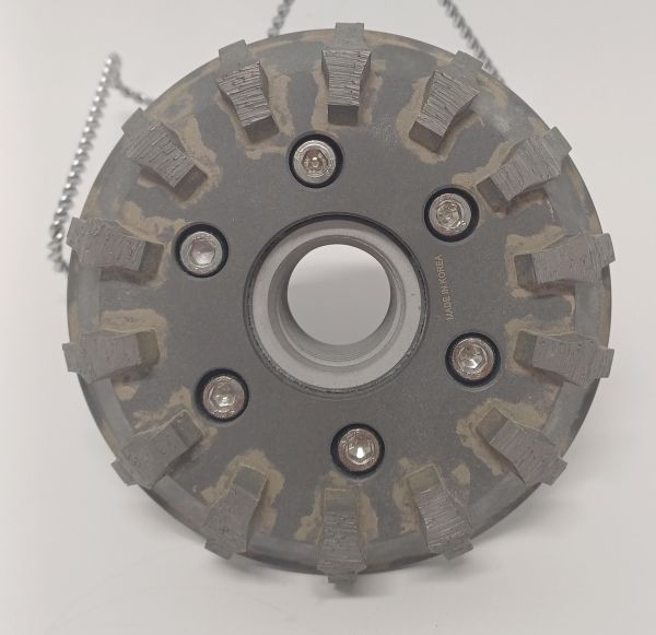 Terminator 130mm 5" Pre-Cut Grinding Wheel. Thread size: M24. Height: 70mm
