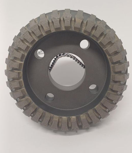 (150mm) 6" x 45mmT  Pre-Cut Grinding wheel for Comandulli Line Polishing Machine