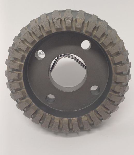 (150mm) 6" x 45mmT  Pre-Cut Grinding wheel for Comandulli Line Polishing Machine