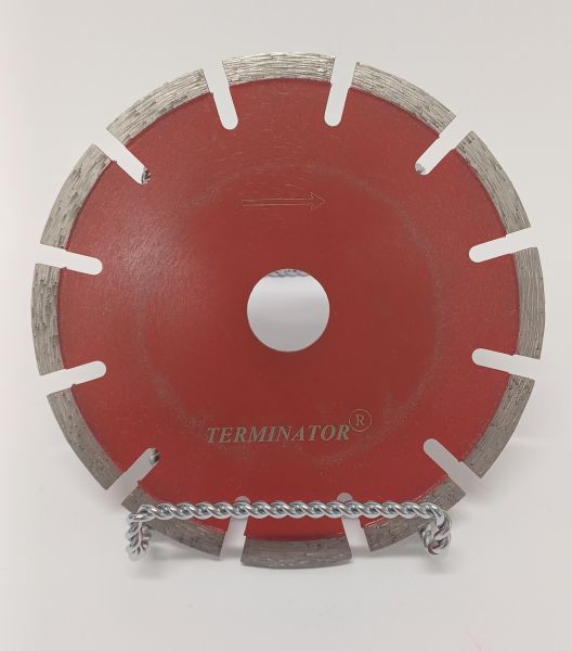 6" Terminator Segmented CNC Blade No side protection segments