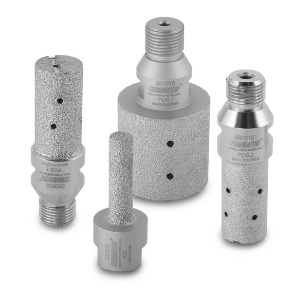 Terminator Vacuum Brazed 1/2" Gas Clean Up Bits