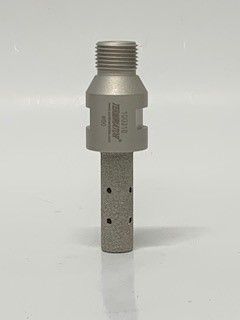 Terminator Vacuum Brazed 5/8" x 2" x 1/2 Gas Drum Wheel Pos.1 - 50 Grit - Left Thread