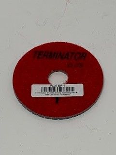 Terminator 3" Elite 3 Step Polishing Pad #1. Wet Use Only (W Resin)