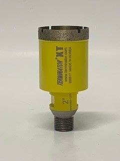 Terminator XT 2" Thin Wall CNC Core Bit - Thread 1/2 Gas